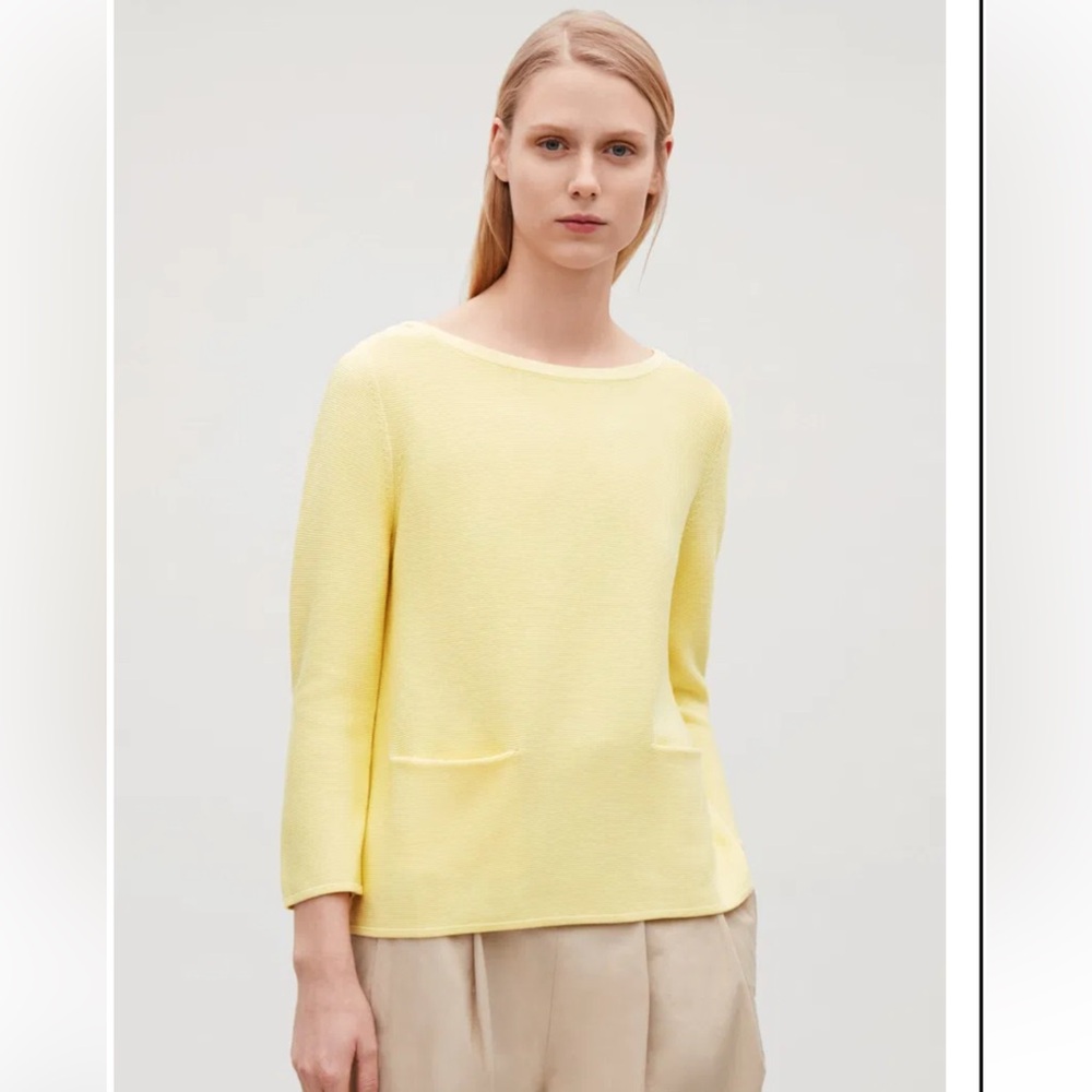 COS Cotton Knitted Top